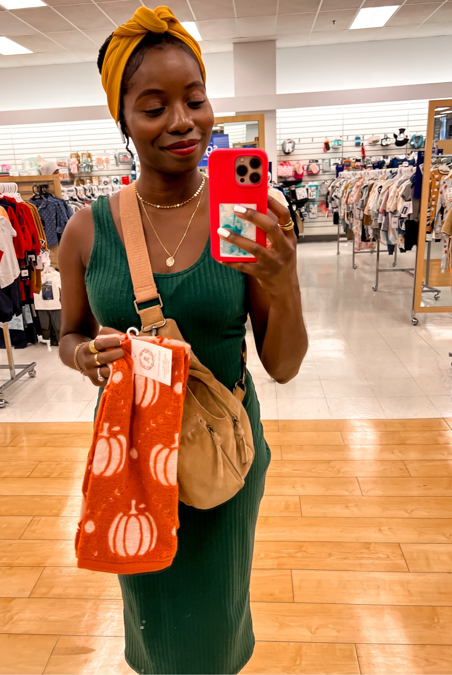 fall outfit 

dress. Sling bag. Headband is wraplife (small black one business) 

#LTKStyleTip #LTKFindsUnder50 #LTKSeasonal