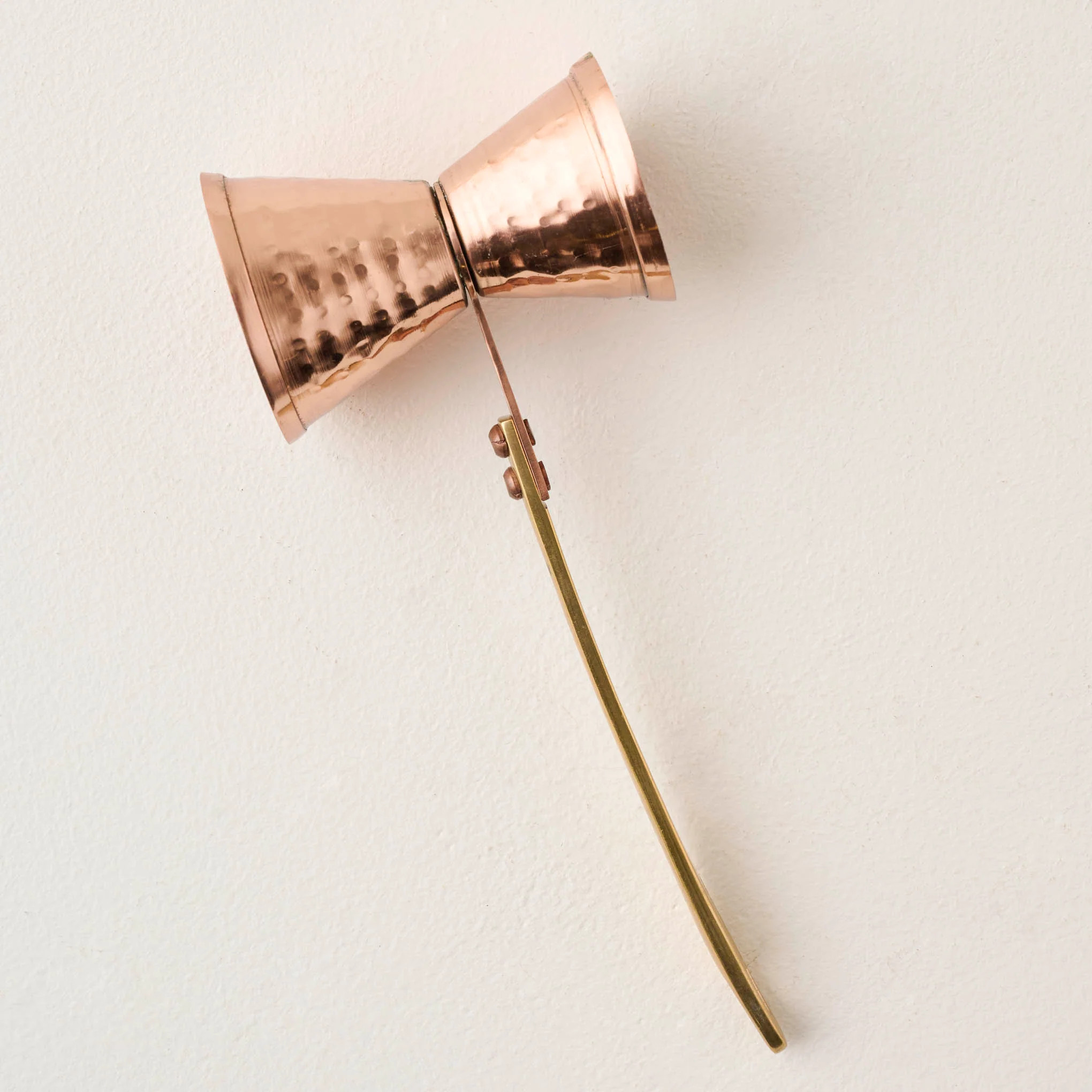 Hammered Copper and Gold Jigger | Magnolia