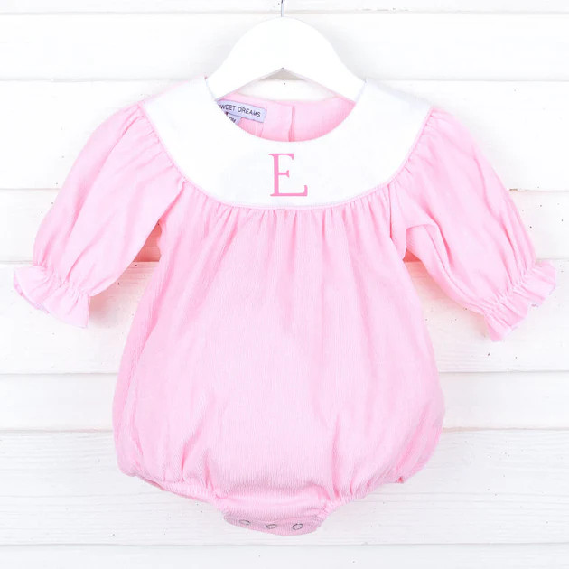 Yoke Pink Corduroy Bubble | Classic Whimsy