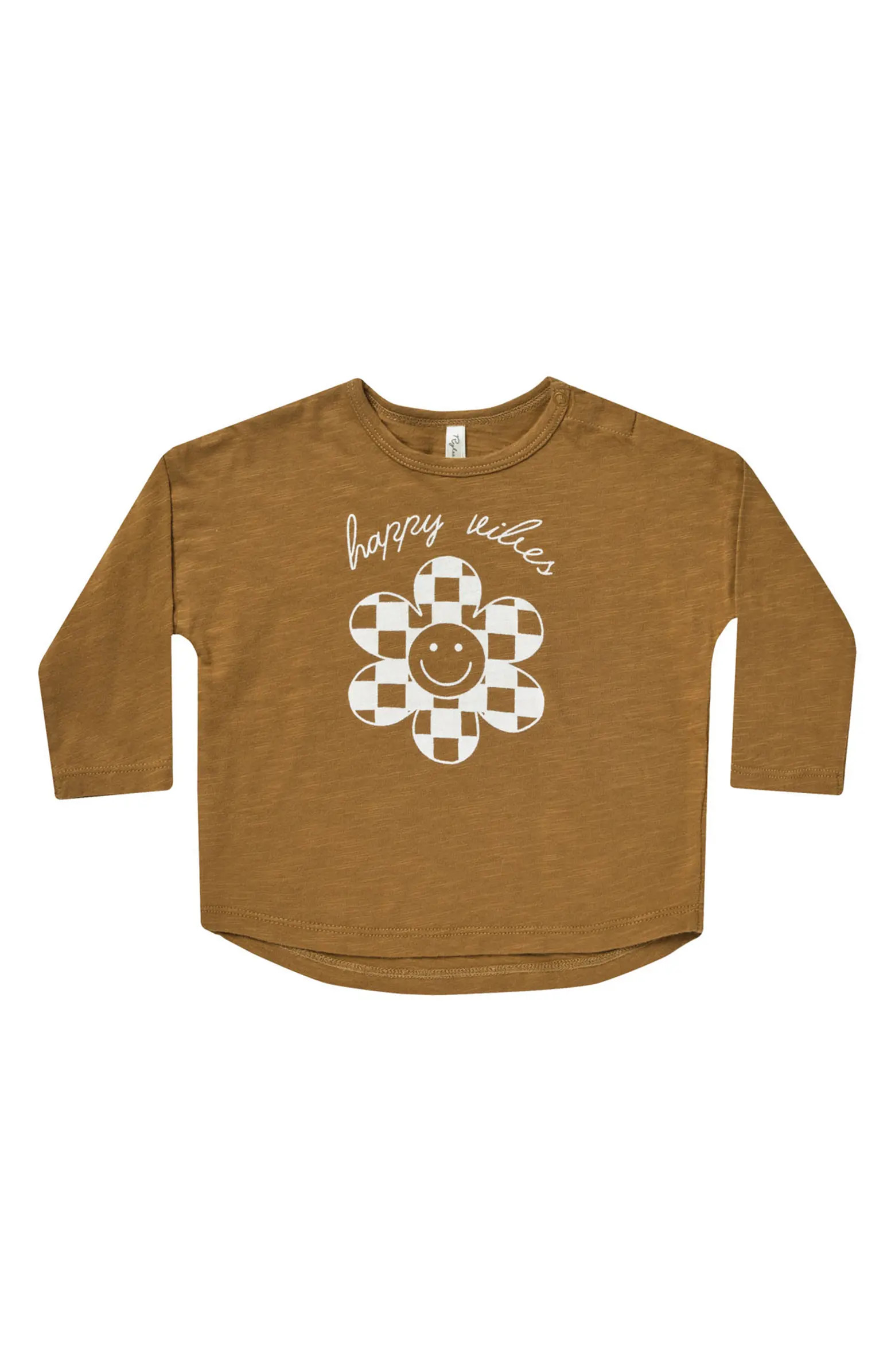 Rylee + Cru Happy Vibes Long Sleeve T-Shirt | Nordstromrack | Nordstrom Rack