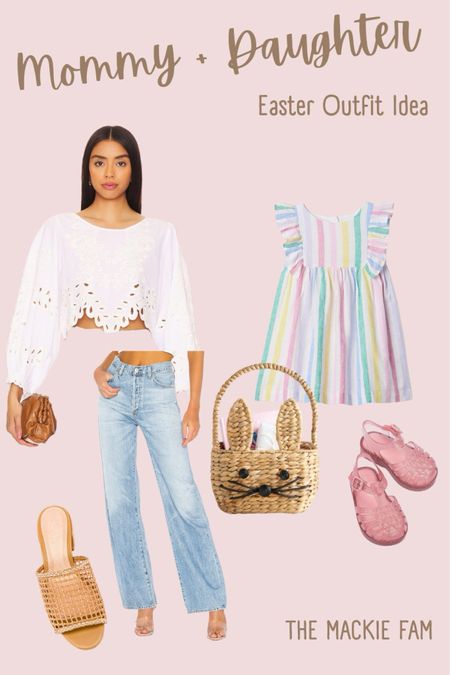 Mommy + Daughter outfit idea! 💡 

#easteroutfit #mommydaughterduo 

#LTKkids #LTKfamily #LTKSeasonal