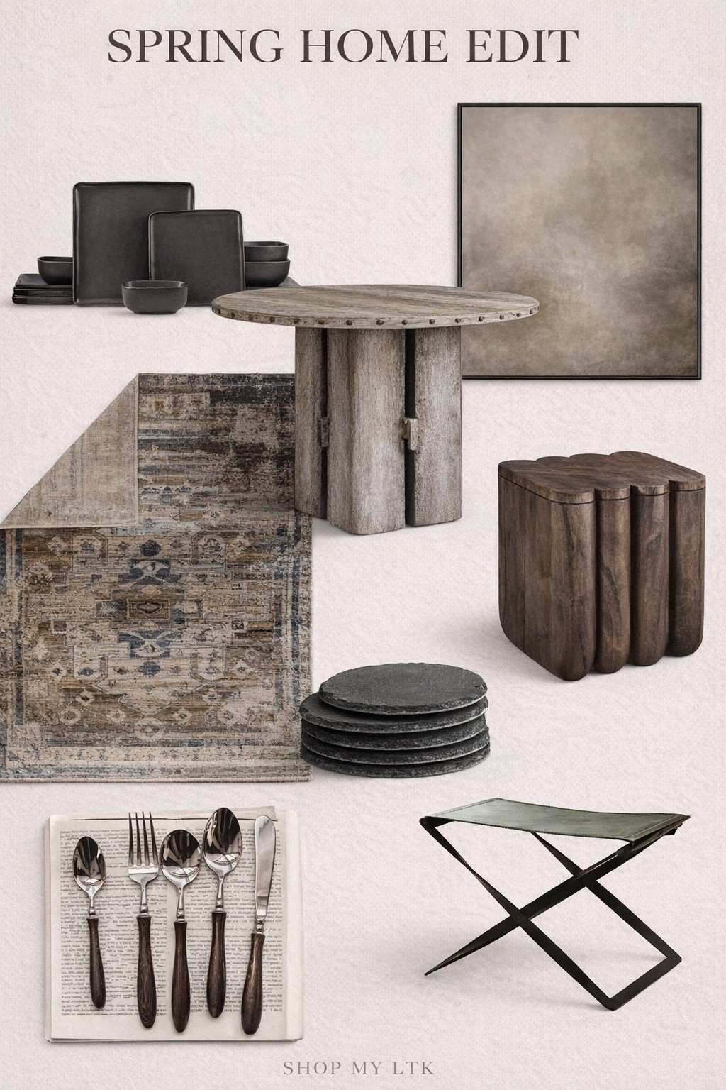 If you’re refreshing your home for spring, start here.

These are the exact pieces that create that elevated, neutral look—warm woods, vintage-inspired rugs, and simple layers that make your home feel finished without adding clutter.

High-end look, approachable price points.

Shop everything here.


#LTKSaleAlert #LTKHome #LTKSeasonal