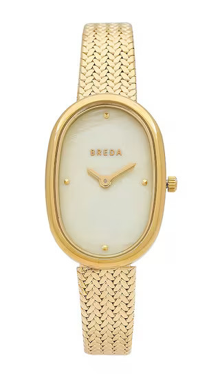 Breda Jane Watch in Metallic Gold. | Revolve Clothing (Global)
