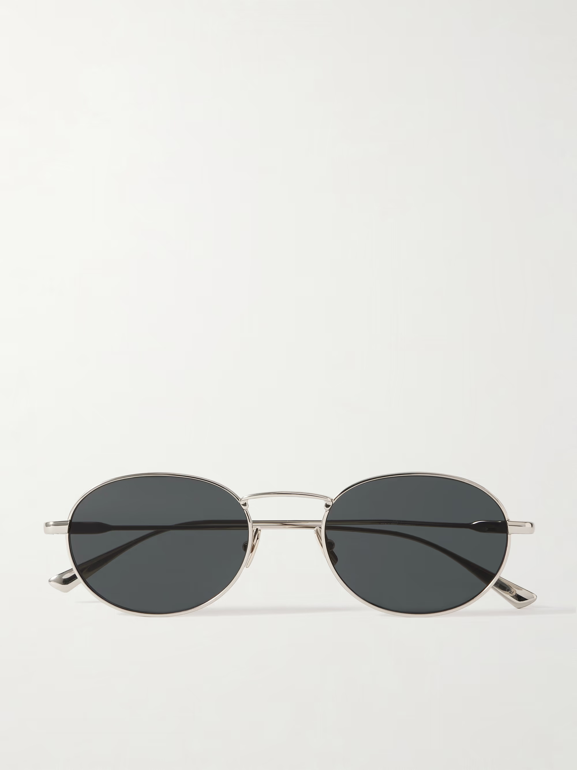 Round-frame gold-tone sunglasses | NET-A-PORTER (US)