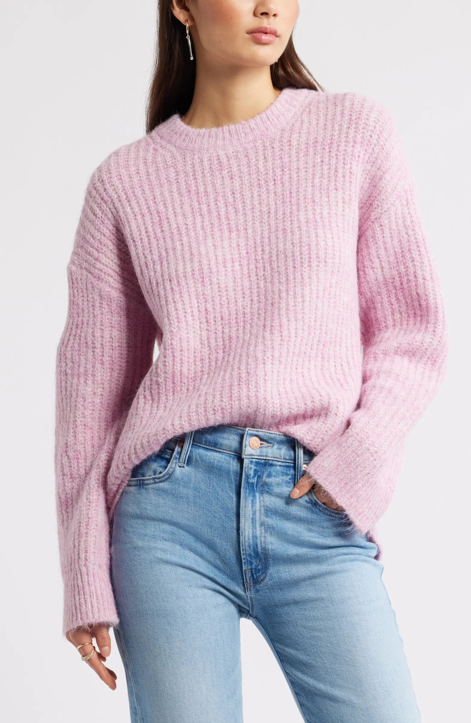 Oversize Fuzzy Sweater | Nordstrom