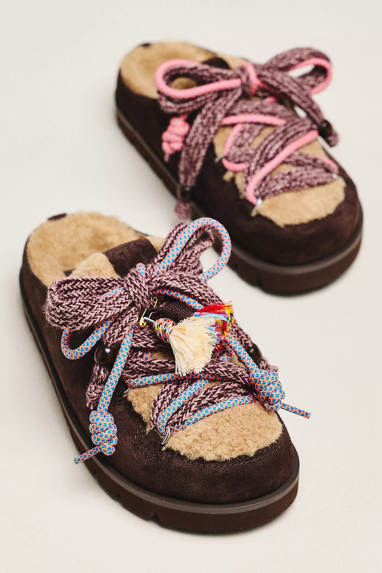 Bibi Lou Cori Sherpa Clogs | Anthropologie (US)