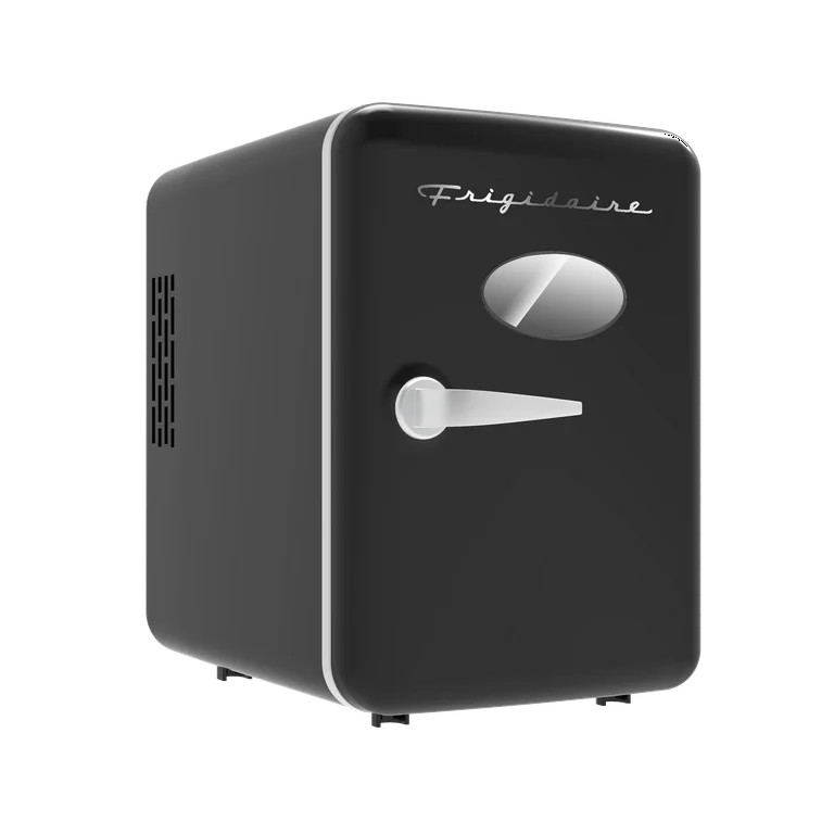 Black Frigidaire Retro 6-Can Mini Fridge | Walmart (US)