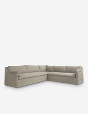 Portola Slipcover Corner Sectional Sofa | Lulu and Georgia 