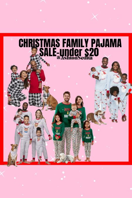 Christmas family pajamas!! 

#LTKSeasonal #LTKHoliday #LTKsalealert