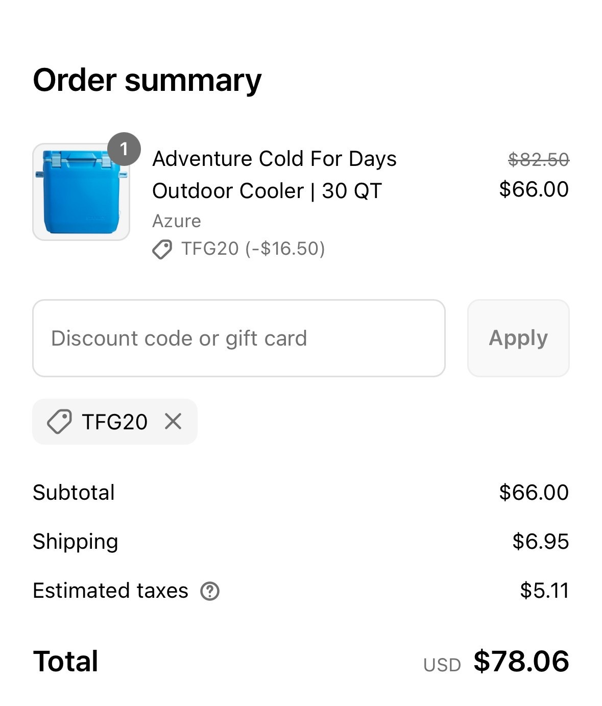 Stanley coolers 50% off + code TFG20 - perfect Father’s Day gift!

#LTKSeasonal #LTKFindsUnder100 #LTKSaleAlert