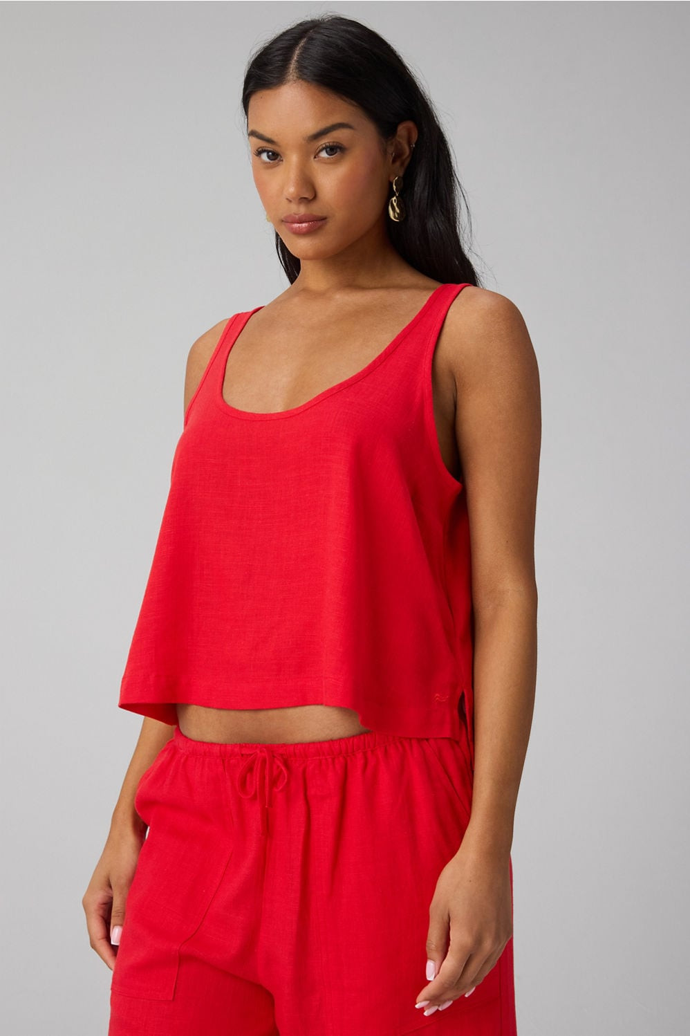Lifestyle Linen Tank | Fabletics