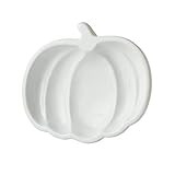 SKL Home Harvest Pumpkin Vanity Tray, White | Amazon (US)