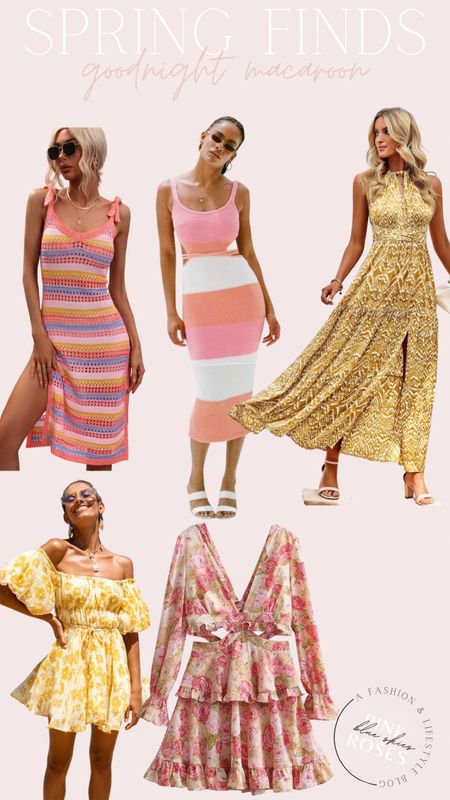 Use code: Spring25 for 25% off these new arrivals at Goodnight Macaroon. Love these color combos & designs for spring and/or for a vacation getaway! 

#LTKsalealert #LTKtravel #LTKU