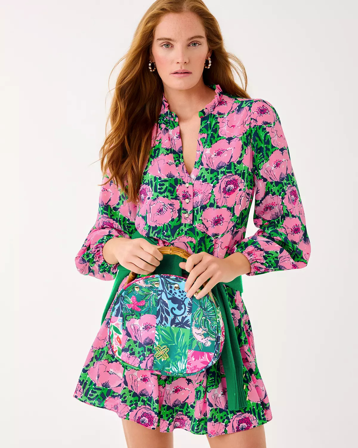 Evaline Silk Dress | Lilly Pulitzer
