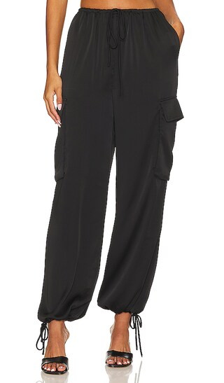 Elvira Cargo Pant in Black | Revolve Clothing (Global)