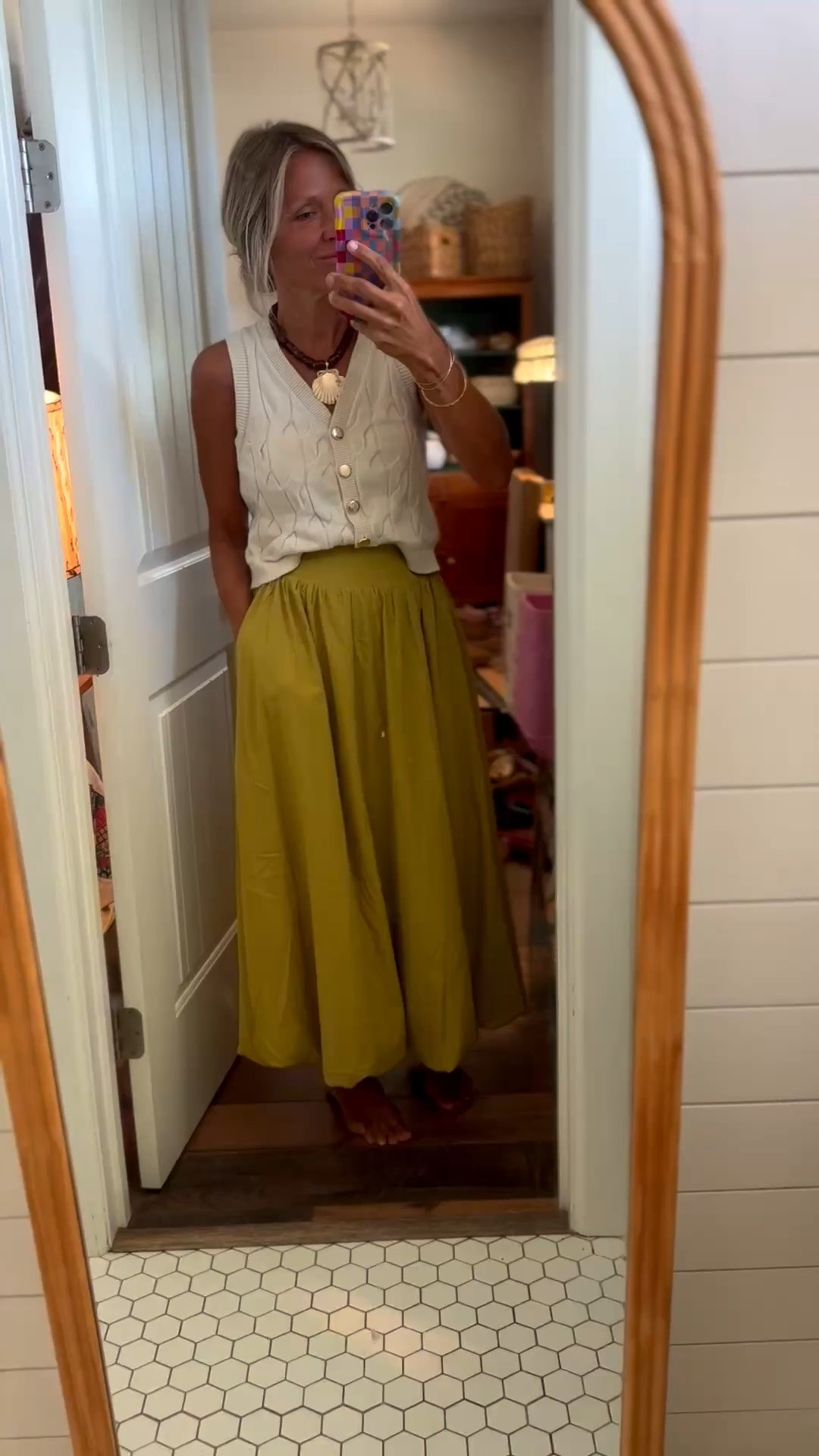 The prettiest skirt from Amazon!! True to size! I LOVE it! I paired it with an older sweater tank from Target (probably 3 years old). I’ll link some cute tops that would pair well!

#LTKootd #LTKgrwm #LTKdayinmylife