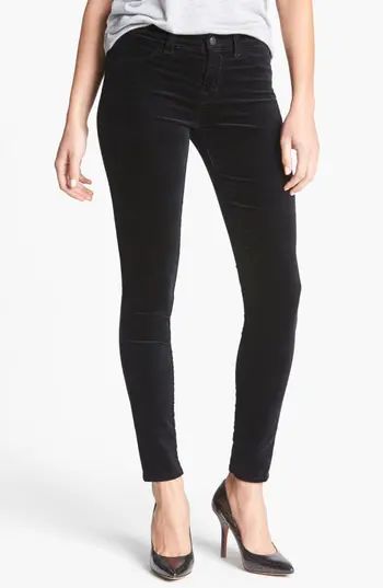 Women's J Brand '815' Mid Rise Velveteen Super Skinny Jeans | Nordstrom