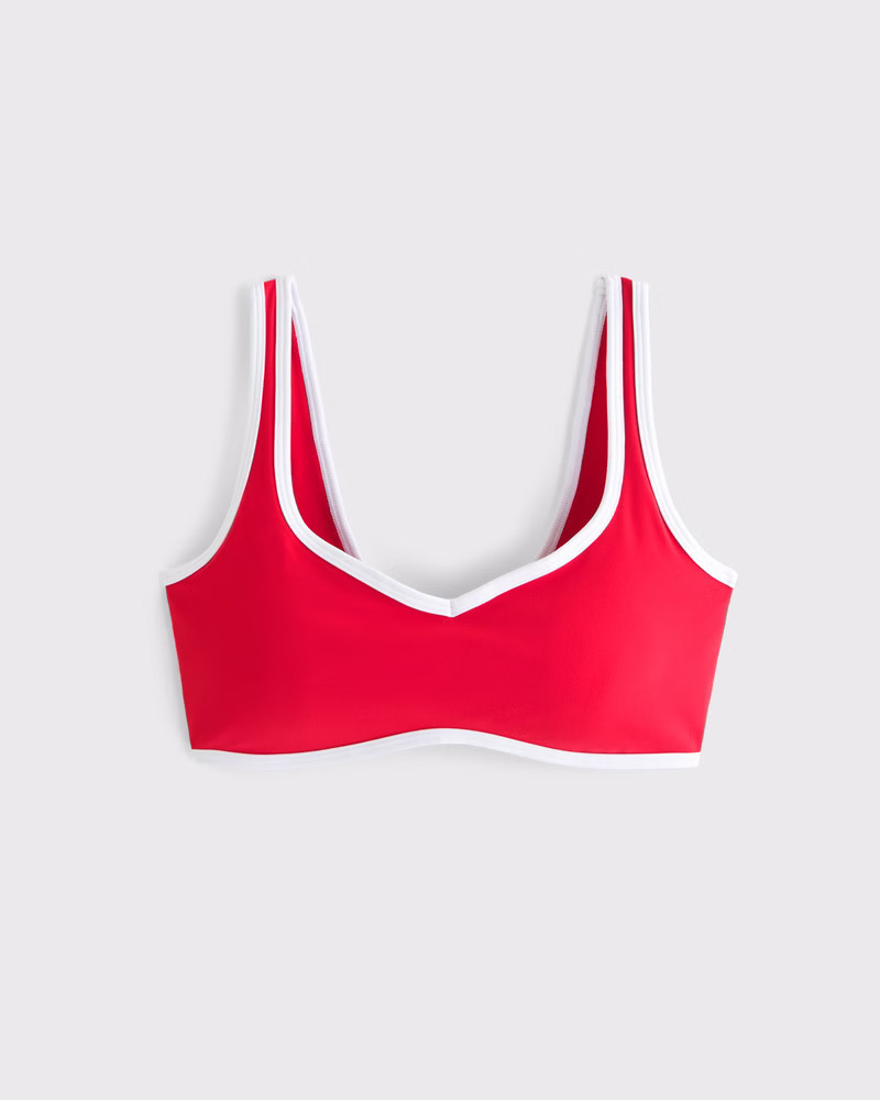 Abercrombie & Fitch Women's YPB studioFLEX Sports Bra in Red - Size XL | Abercrombie & Fitch (US)