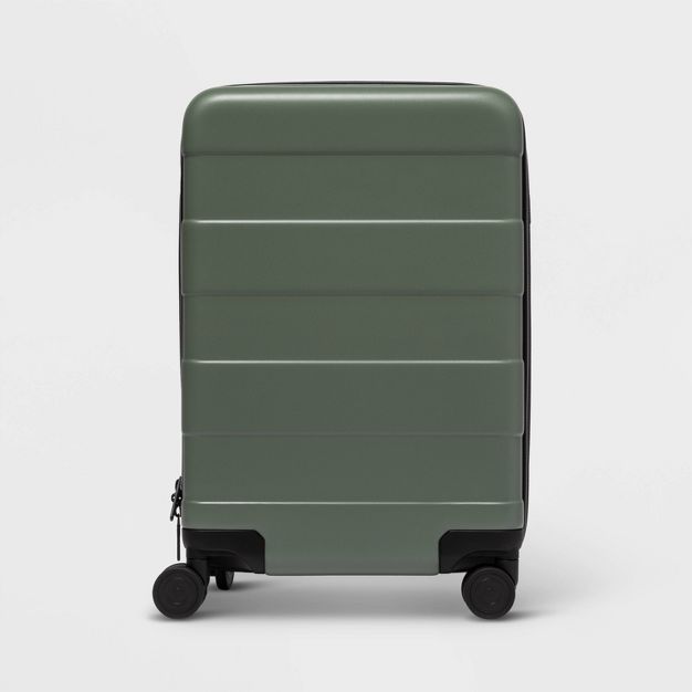 Hardside Carry On Spinner Suitcase Dark Gray - Made By Design&#8482; | Target