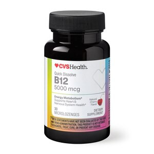 CVS Vitamin B12 Microlozenges, 30 CT | CVS Health