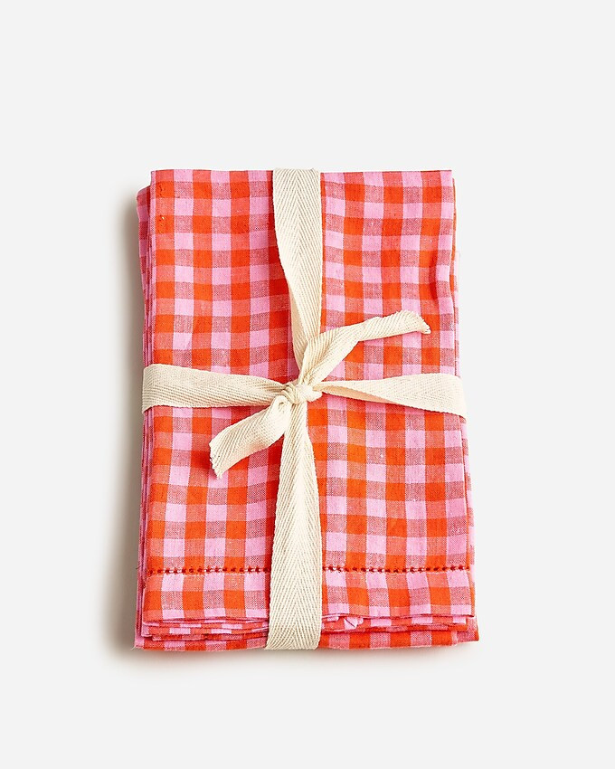Set-of-four napkins in heritage prints | J. Crew US