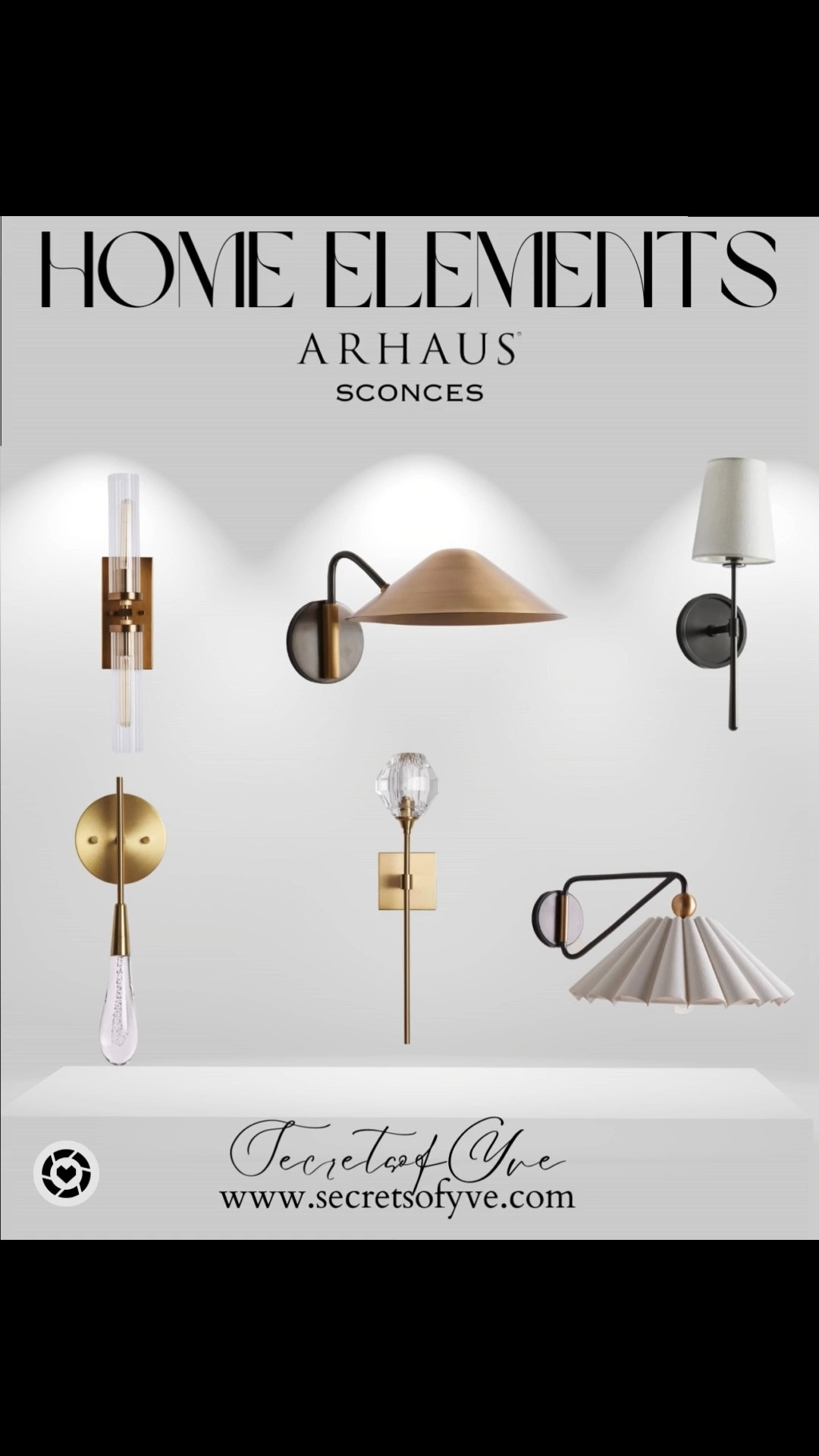Secretsofyve: Stunning sconces @arhaus. Shop items you need for your home. 
#Secretsofyve 
Always humbled & thankful to have you here.. 
CEO: PATESI Global & PATESIfoundation.org
@secretsofyve : where beautiful meets practical, comfy meets style, affordable meets glam with a splash of splurge every now and then. I do LOVE a good sale and combining codes! #ltkstyletip #ltksalealert #ltku #ltkfindsunder100 #ltkfindsunder50 secretsofyve

#LTKSeasonal #LTKHome #LTKMens