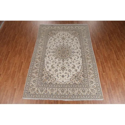 One-of-a-Kind Liahona Hand-Knotted 1970S 7'10" X 11'3" Wool Area Rug in Ivory | Wayfair North America