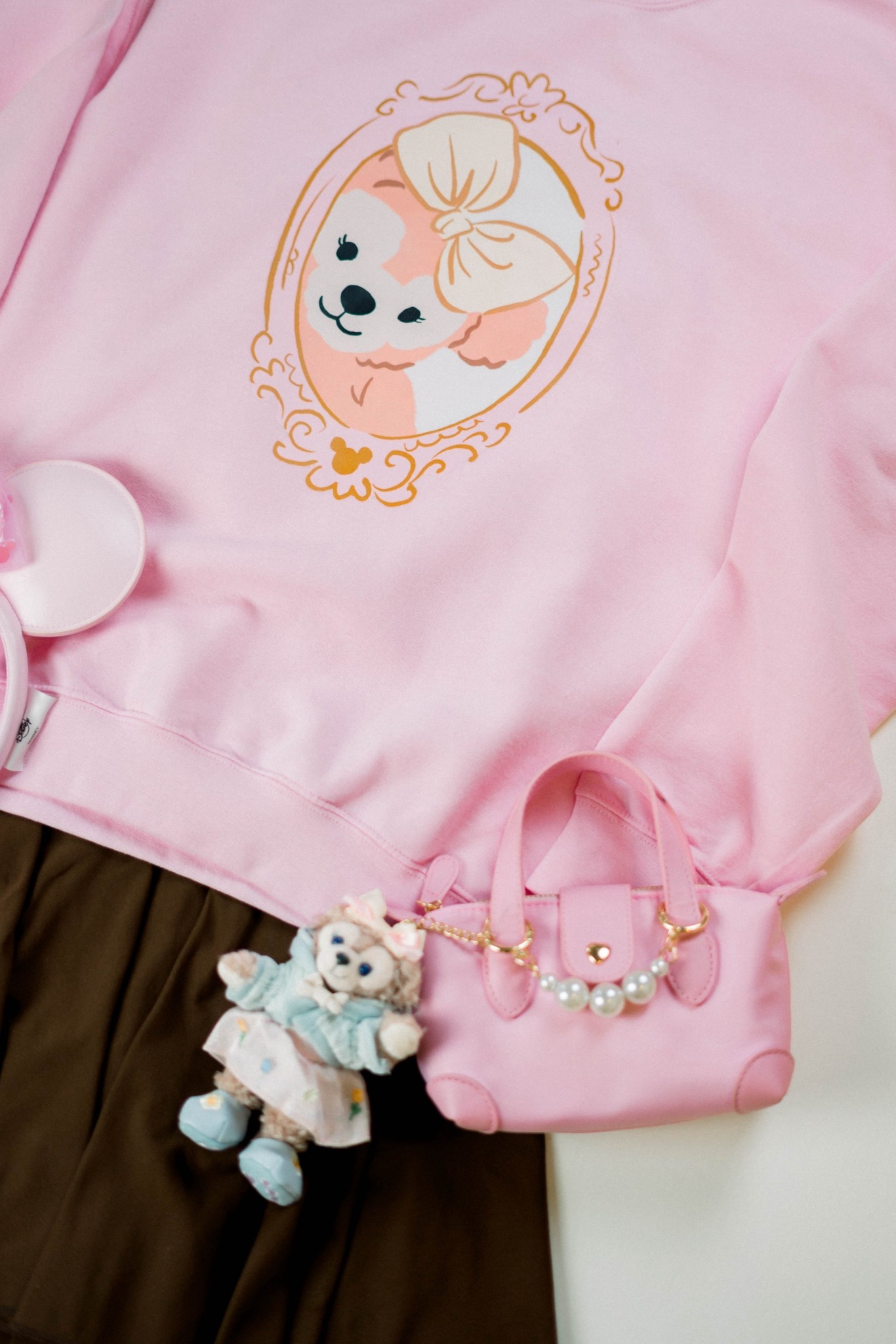 Shellie May inspired outfit🧸💕 #Disneyoutfit #DisneyOOTD #Disneyfit #Disneypinkoutfits 