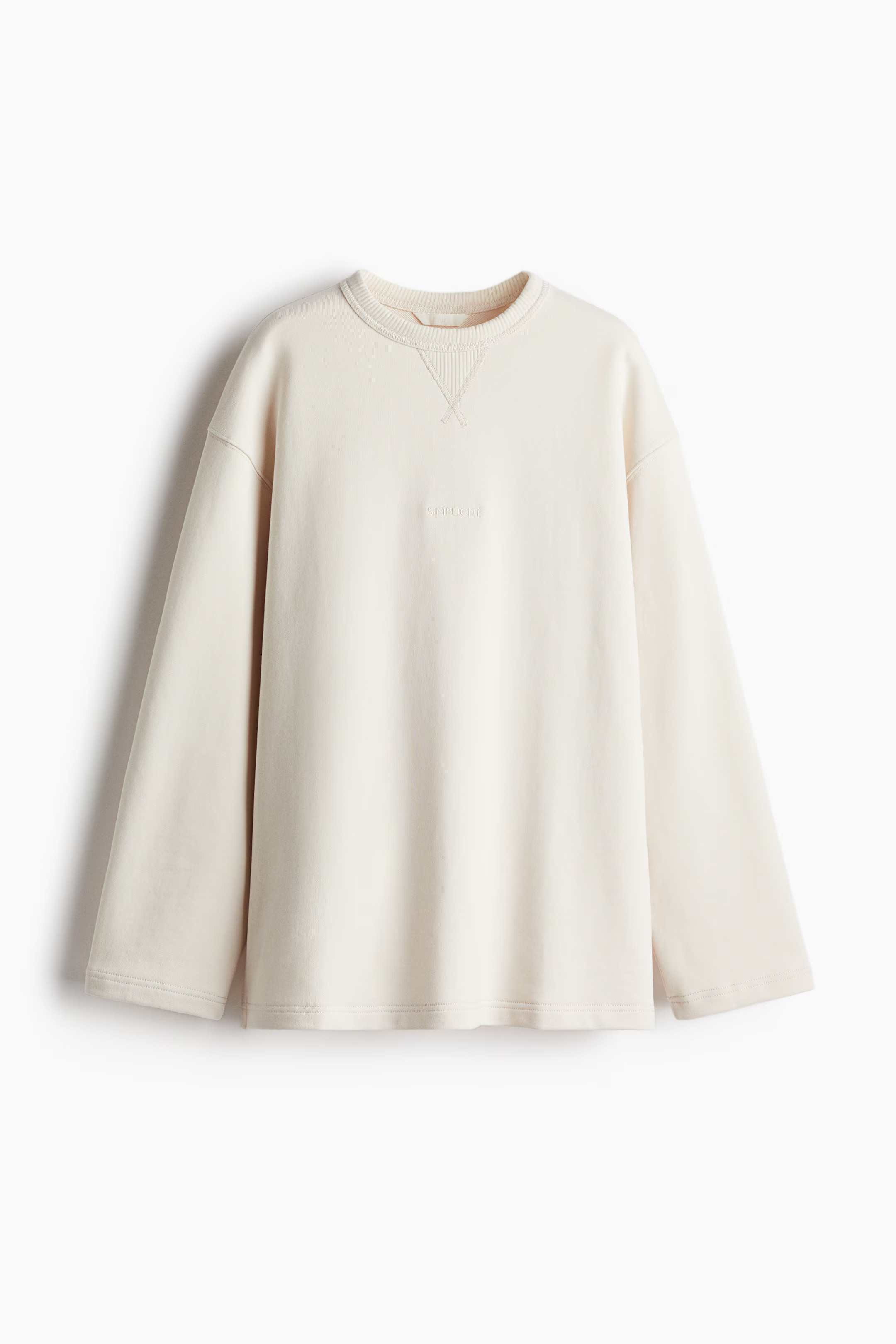 Text-motif sweatshirt | H&M (UK, MY, IN, SG, PH, TW, HK)