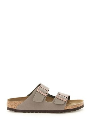 BIRKENSTOCK ARIZONA MULES NARROW FIT 44 Grey Technical, Leather | Residenza725 US