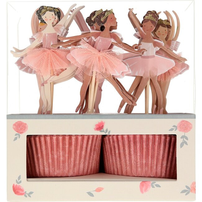 Meri Meri | Ballerina Cupcake Kit | Maisonette | Maisonette