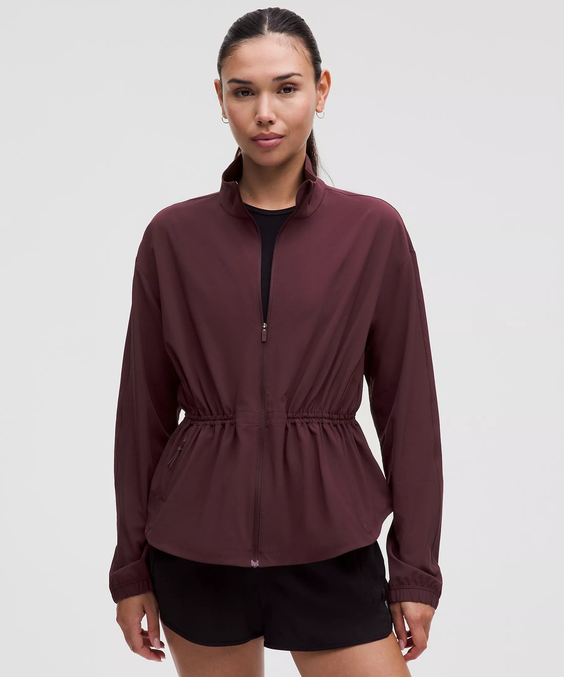 UV-Protective Cinch-Waist Running Jacket | Lululemon (US)