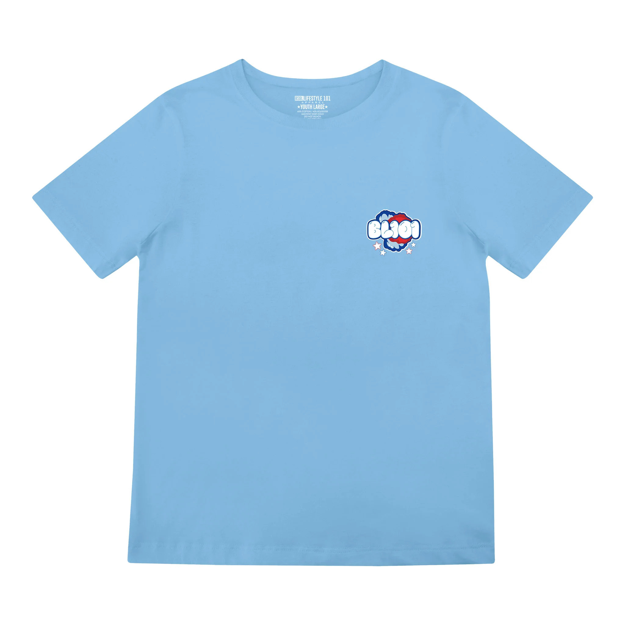 Cotton Candy Tee XL / L-BLU | Denny's
