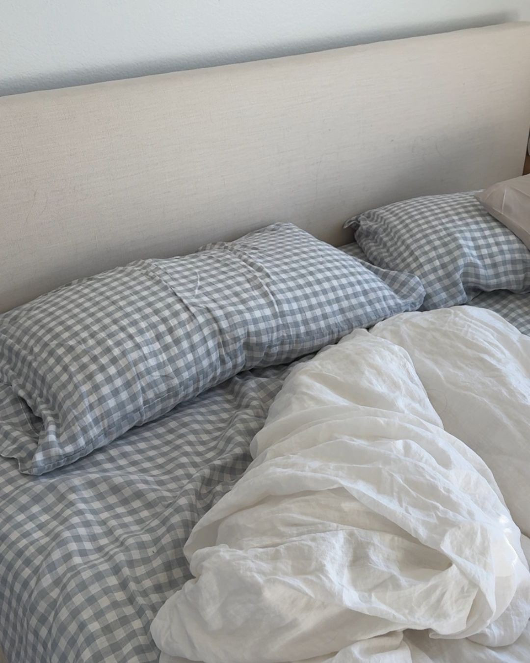 Bedding, bedroom decor, primary bedroom, gingham sheets 

#LTKStyleTip #LTKHome #LTKFindsUnder50