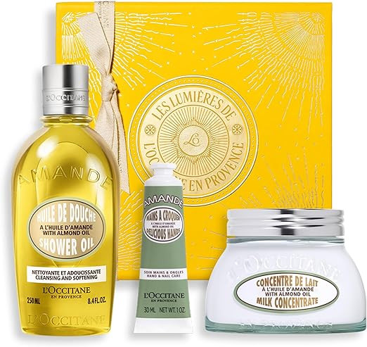 L'OCCITANE Almond Body Care Collection, Hydrating & Smoothing Body Care for Soft, Smooth Skin, Pr... | Amazon (UK)