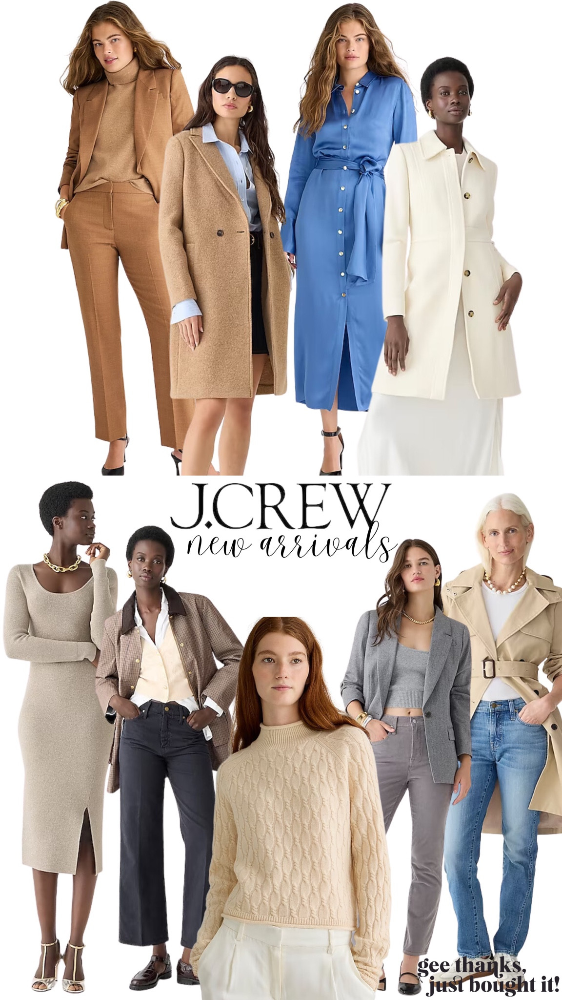 J. Crew - New Arrivals - Fall Fashion Essentials - Fall Dresses - Jackets - Coats - Sweaters - Styling Denim - Fall Outfit - Cute Fall Outfit - Fall Style Essentials 

#LTKstyletip #LTKSeasonal