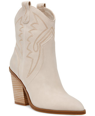 Women's Nakeeta Ankle Cowboy Booties | Macy's