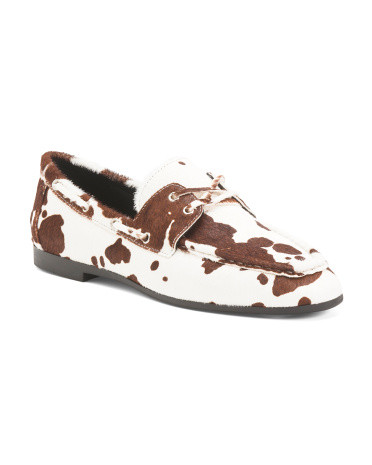 Leather Davy Loafers | TJ Maxx