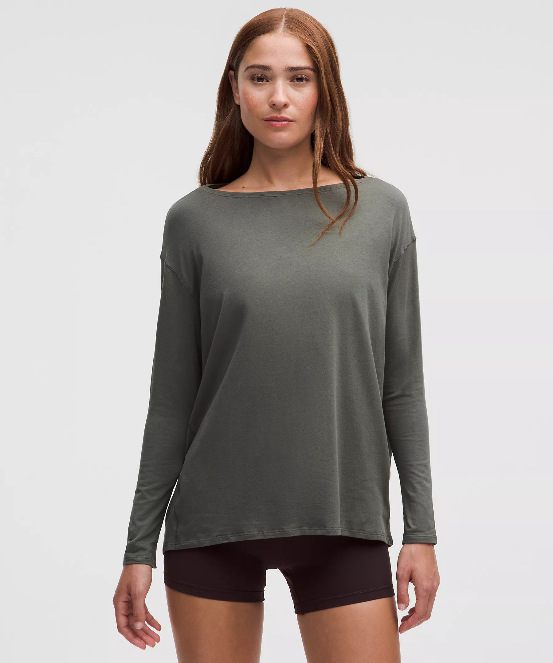 Back In Action Organic Cotton Long-Sleeve Shirt | Lululemon (US)