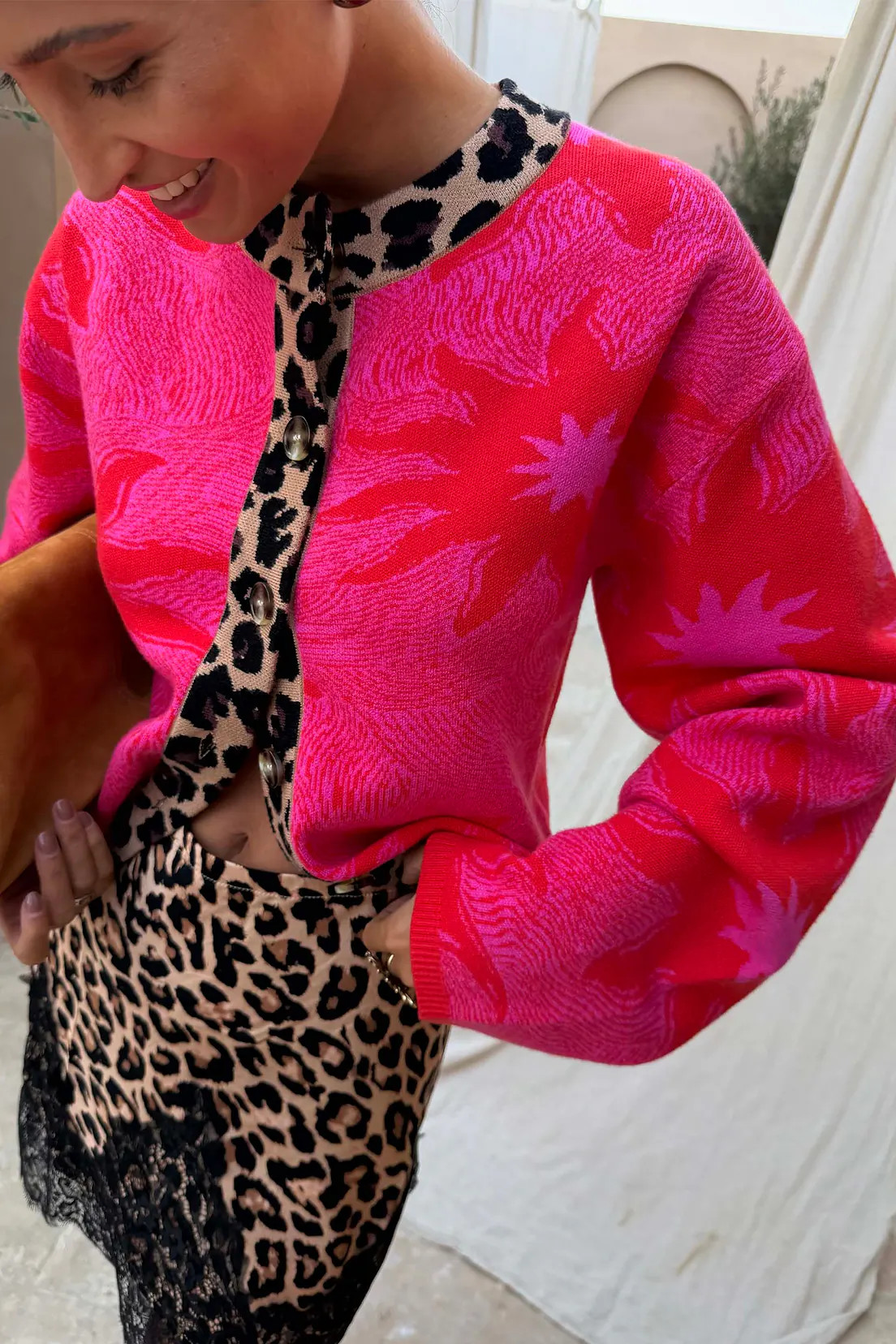 Pink Soleil Cardigan | Never Fully Dressed (UK & IE)