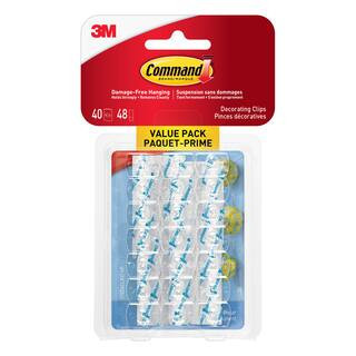Command™ Mini Decorating Light Clips, Clear By 3M | Michaels® | Michaels Stores