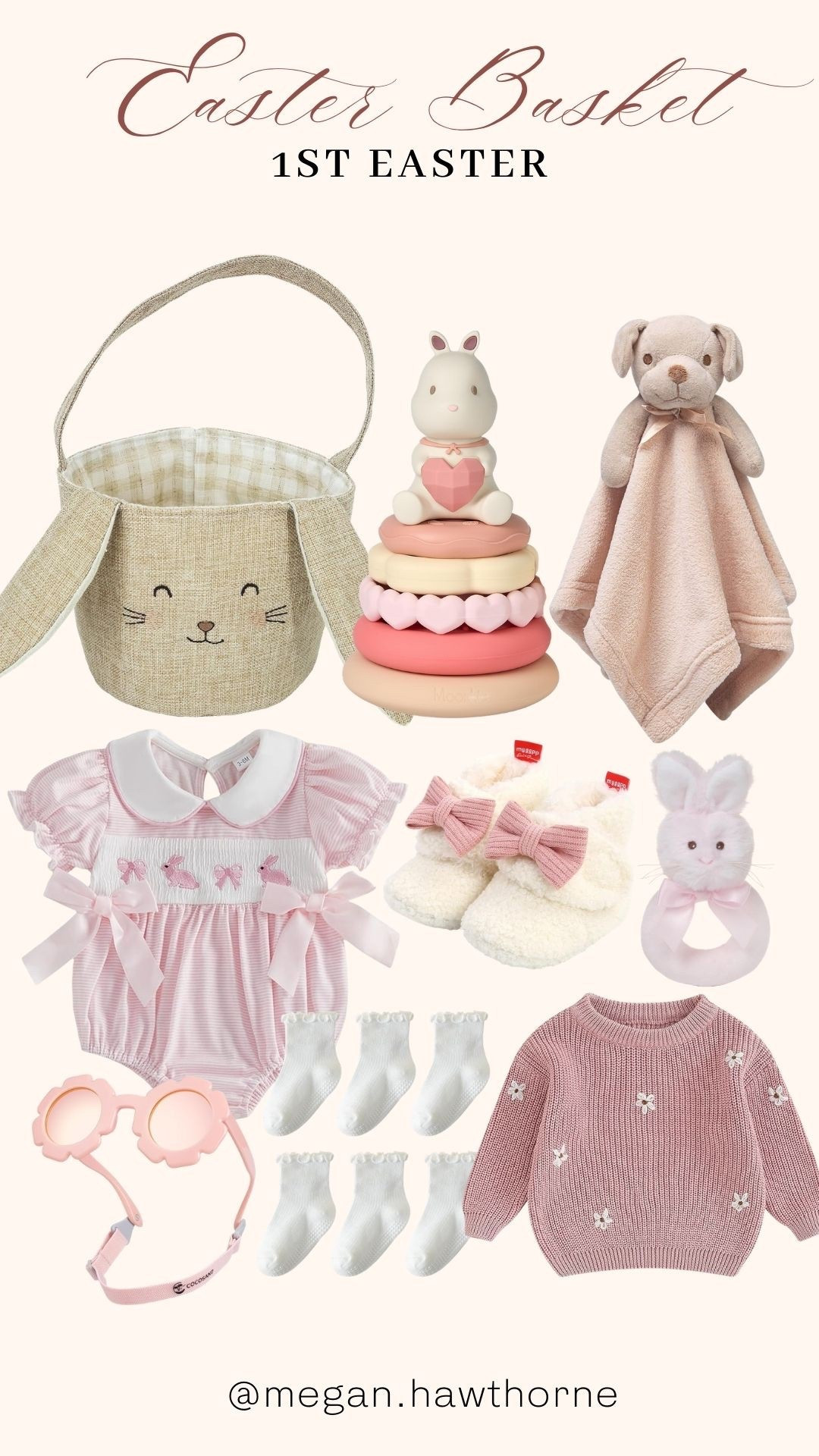 Baby’s first Easter basket inspo! 