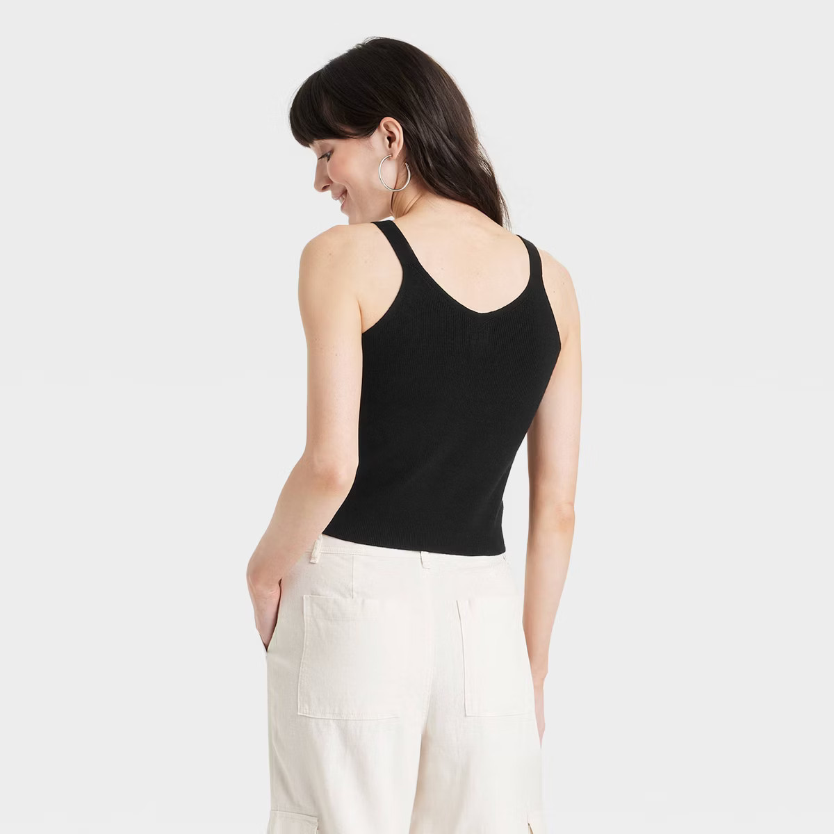 Women's V-Neck Pullover Sweater Tank - A New Day™ | Target