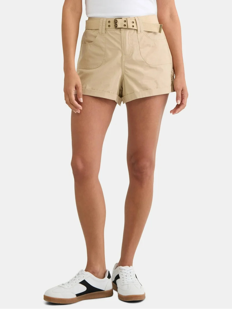 Madden NYC Mr Utility Short with Belt, Women's | Walmart (US)