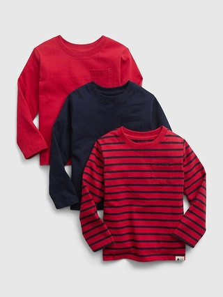 Toddler 100% Organic Cotton Mix and Match T-Shirt (3-Pack) | Gap (US)