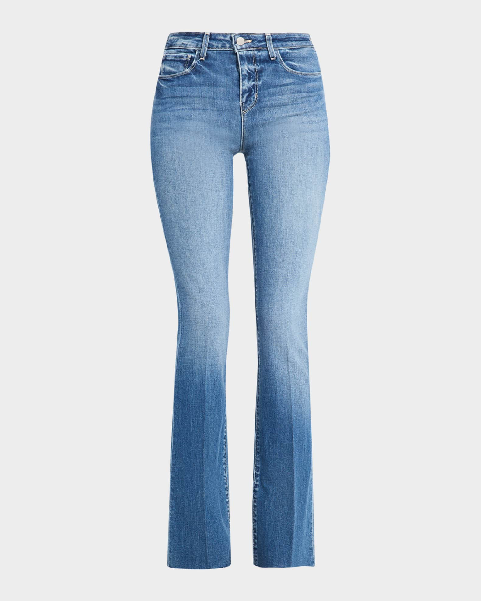 Ruth High Rise Straight Jeans | Neiman Marcus