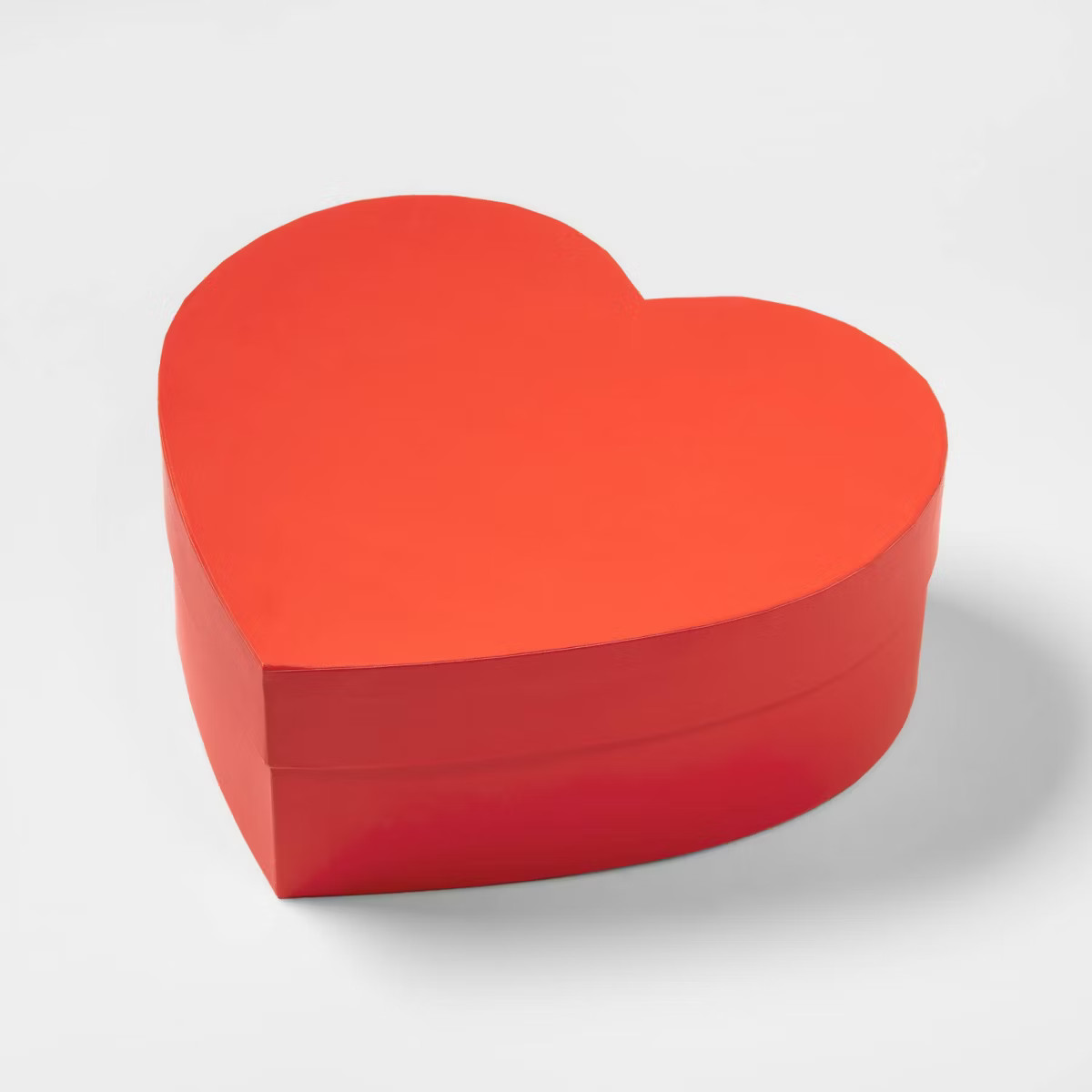 Valentine's Day Heart Shaped Box Solid Red - Spritz™ | Target