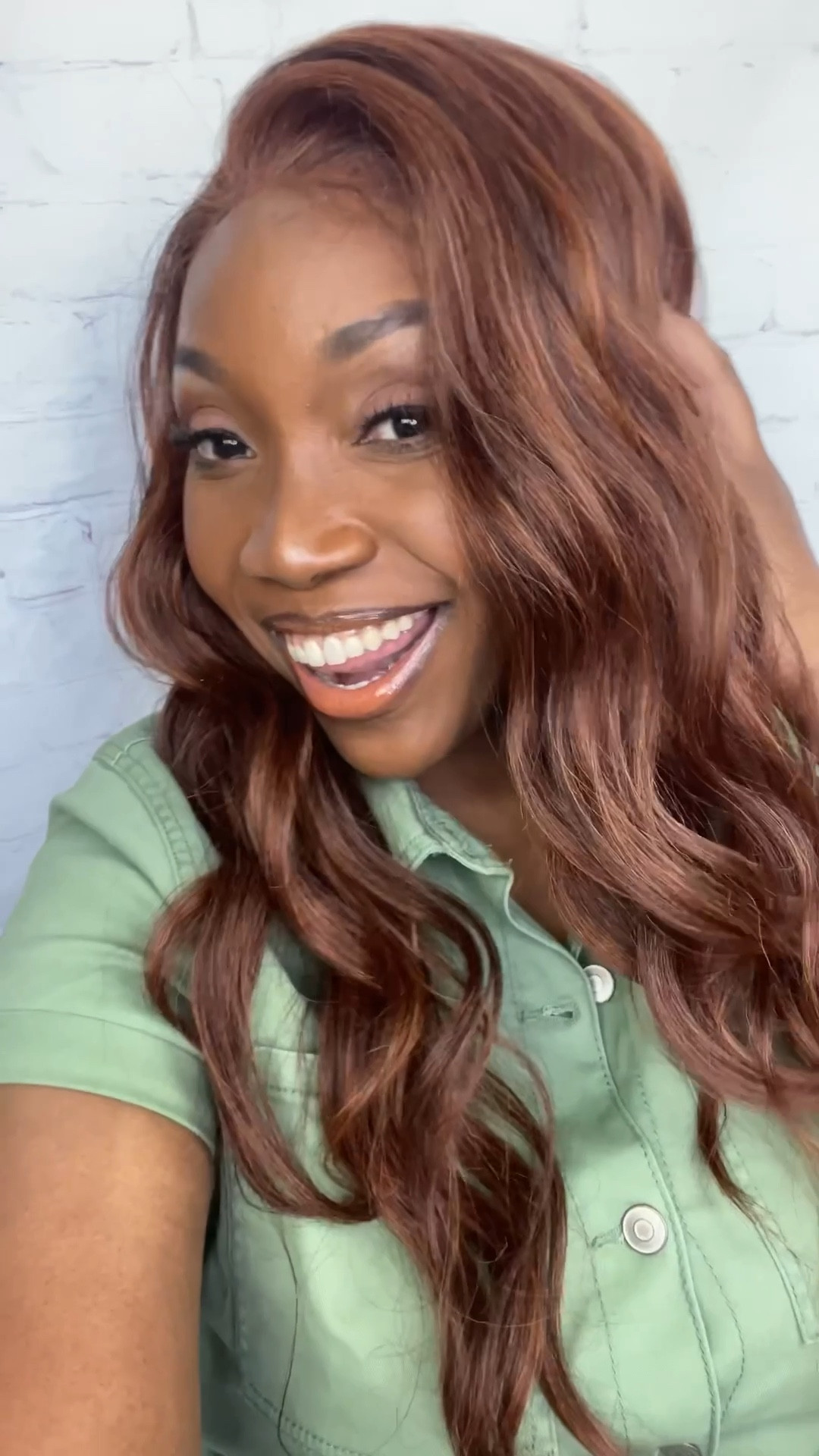 I’m Obsessed with this new Outre collection! 🥰
•
Outre Human Hair Blend Glueless HD 6X5 Pre-Cut Lace Closure Wig HHB-Loose Body 26"
Color: Ginger Brown 

#LTKStyleTip #LTKBeauty