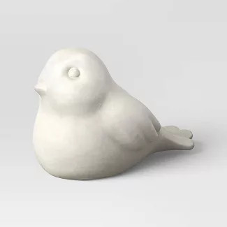 5.75" Concrete Bird Outdoor Figurine Gray - Smith & Hawken™ | Target