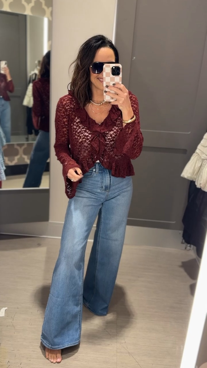 Y’all this long sleeve lace top is gorgeous!! 😍
Love how feminine and flattering it is. It comes in 3 other colors and runs TTS. Don’t sleep on this cutie y’all.

Elevated style, lace top, chic look, long sleeve top, Target style, VintagePickin



#LTKStyleTip #LTKHoliday #LTKFindsUnder50